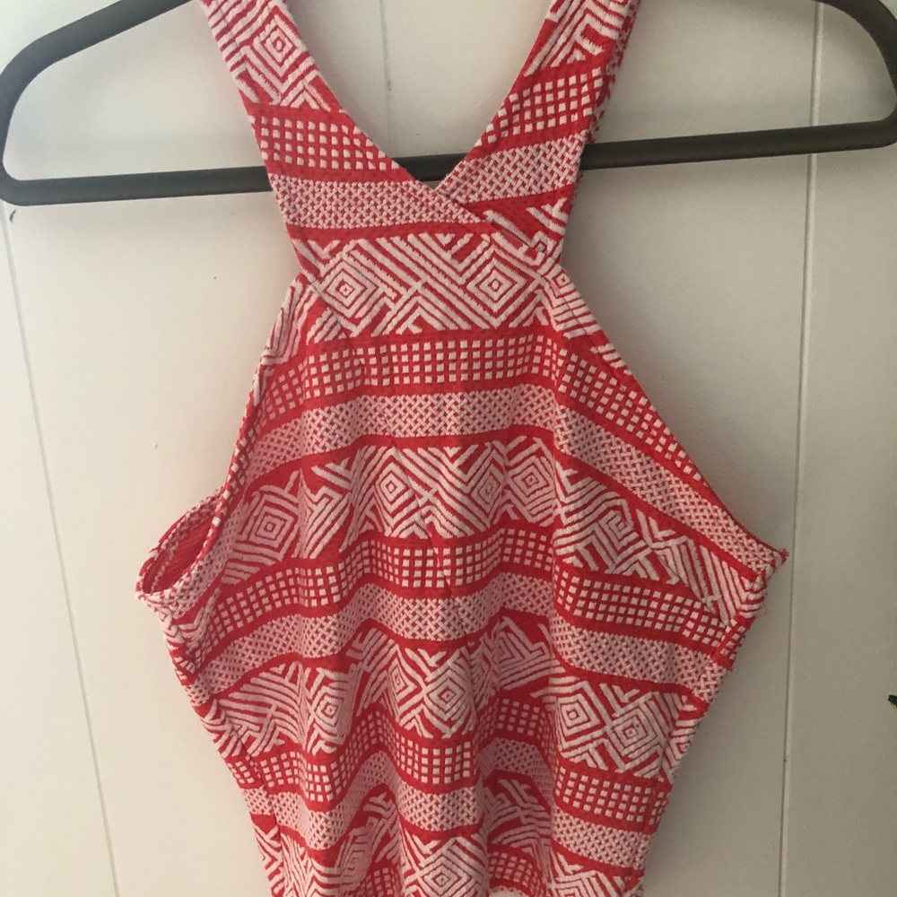 Tribal print tank